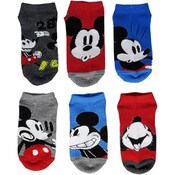 Wholesale - 6pK MICKEY MOUSE 1928 NS SOCKS SIZE 6-8, UPC: 193159209629
